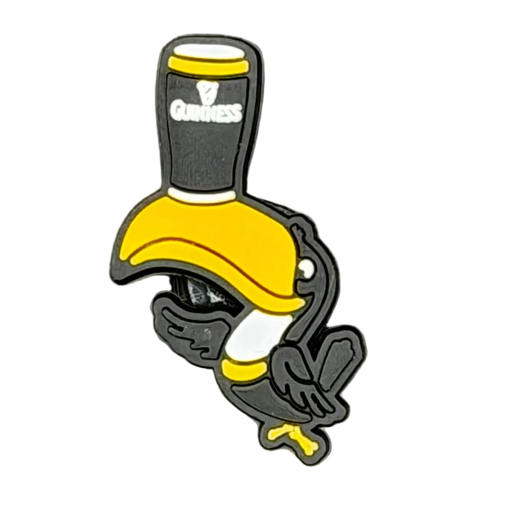 Guinness Toucan Shoe Charm