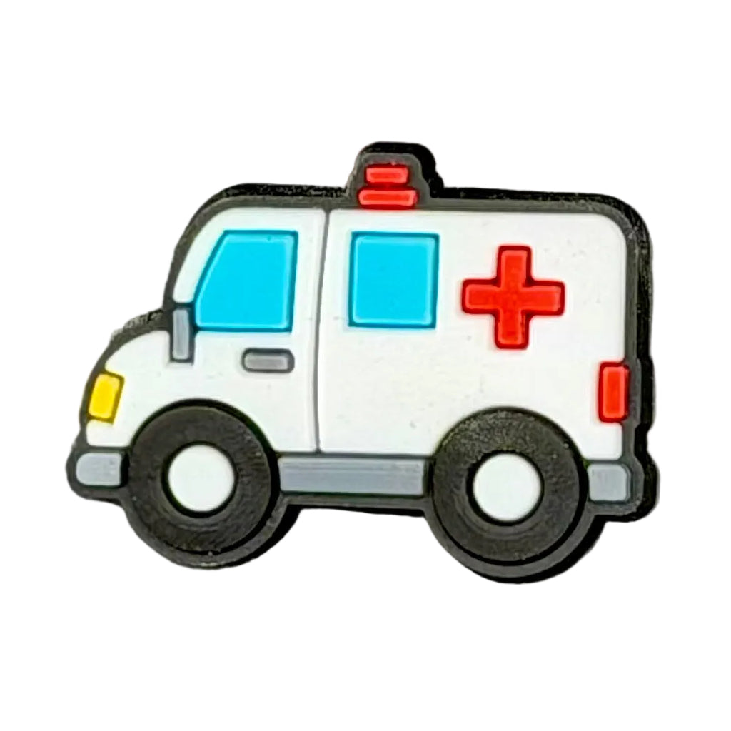 Ambulance Shoe Charm