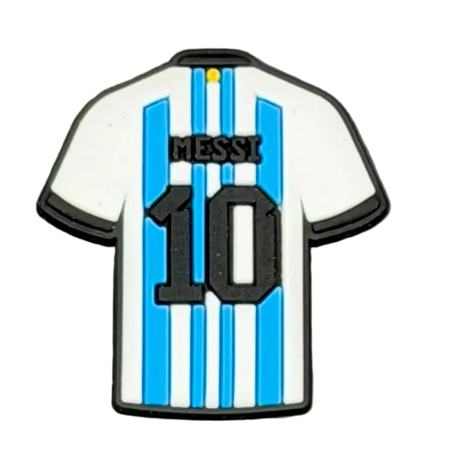 Messi Shirt Shoe Charm