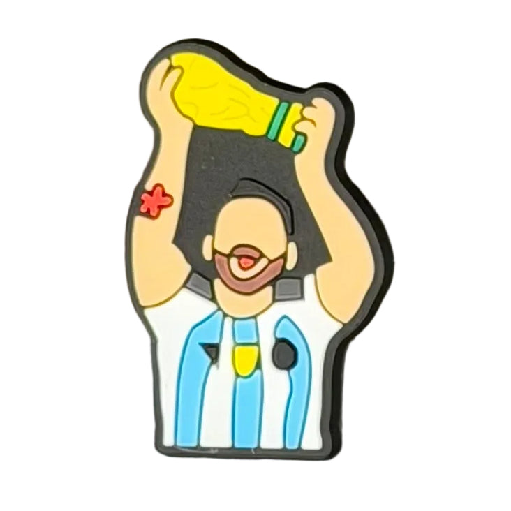 Messi WC Shoe Charm