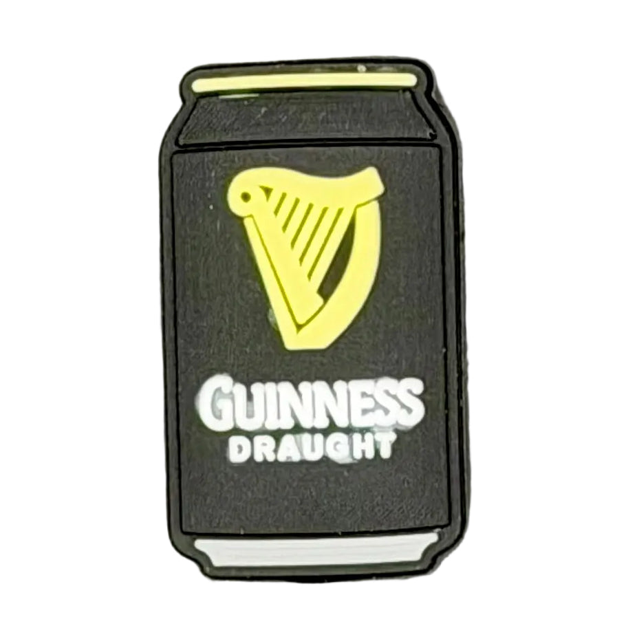 Guinness Can Shoe Charm