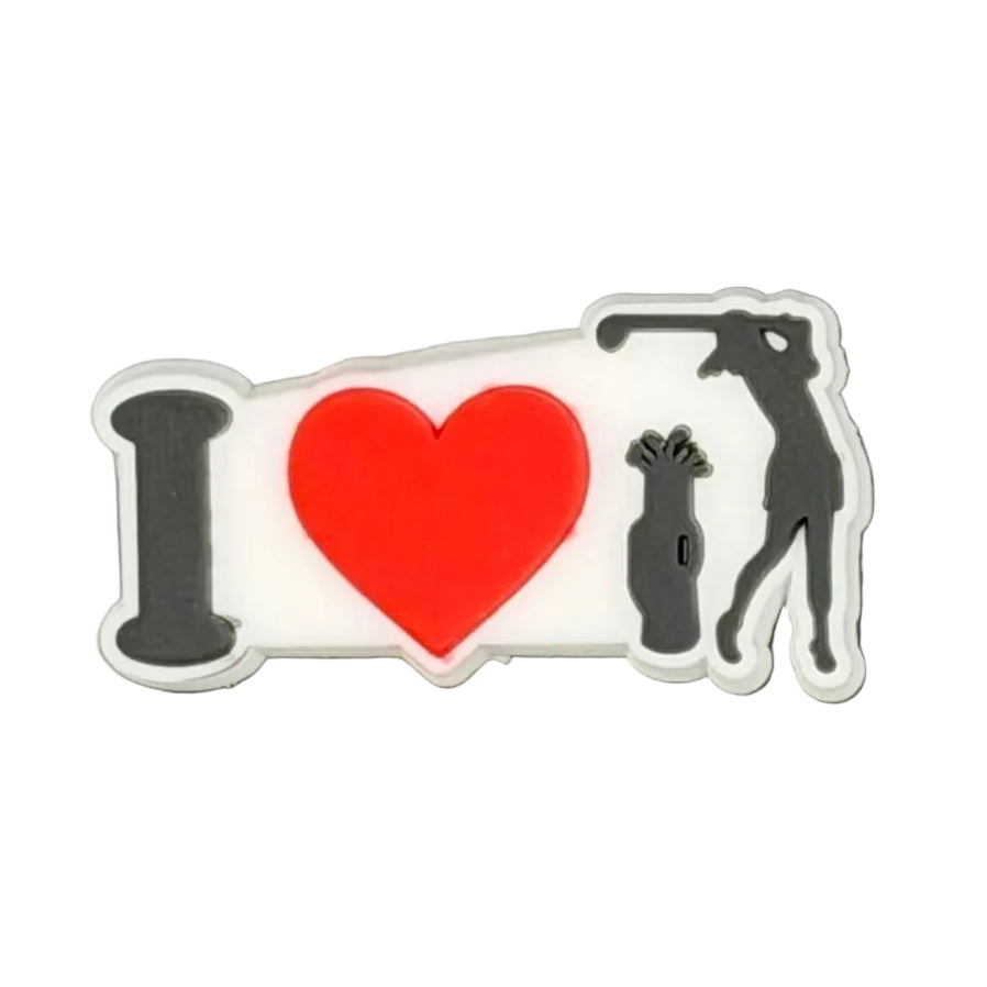 Golf Shoe Charm