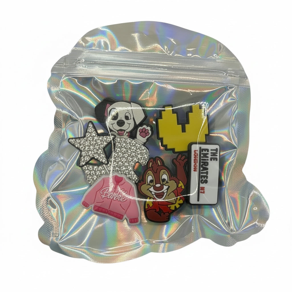 Gift Bag - Holographic Santa Seal Bag