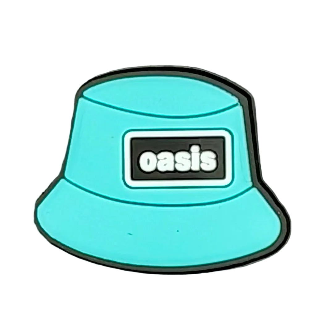 Oasis Blue Bucket Hat Shoe Charm