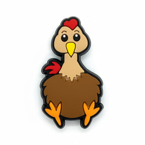 Turkey Christmas Shoe Charm