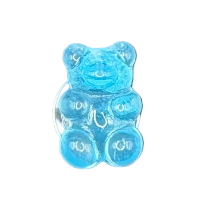 Gummy Bear (Plastic) Shoe Charm BLUE