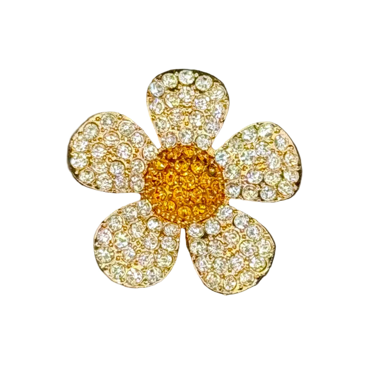 XL Flower (Metal) Shoe Charm
