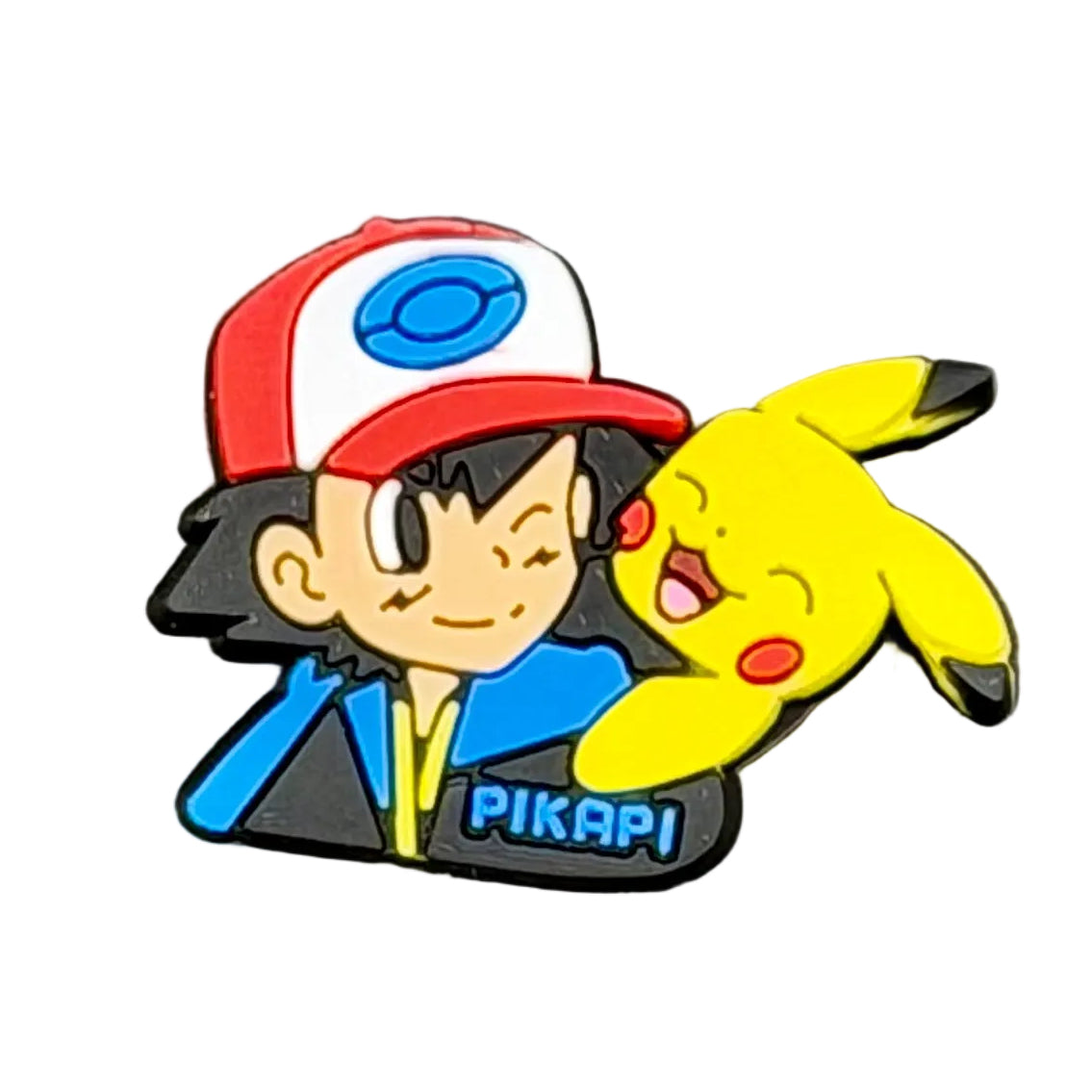 Trainer & Pikachu Shoe Charm