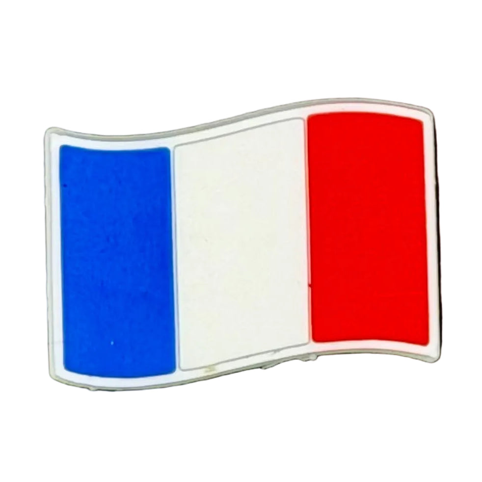 France Flag Shoe Charm
