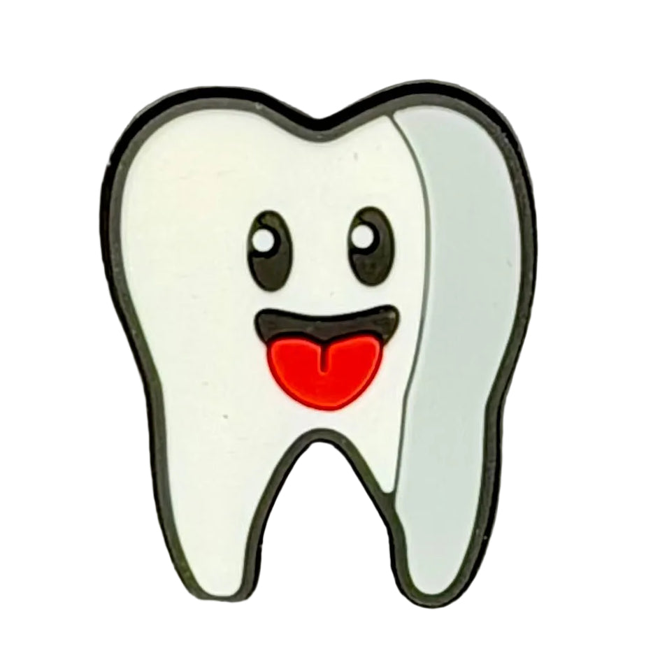 Tooth Shoe Charm