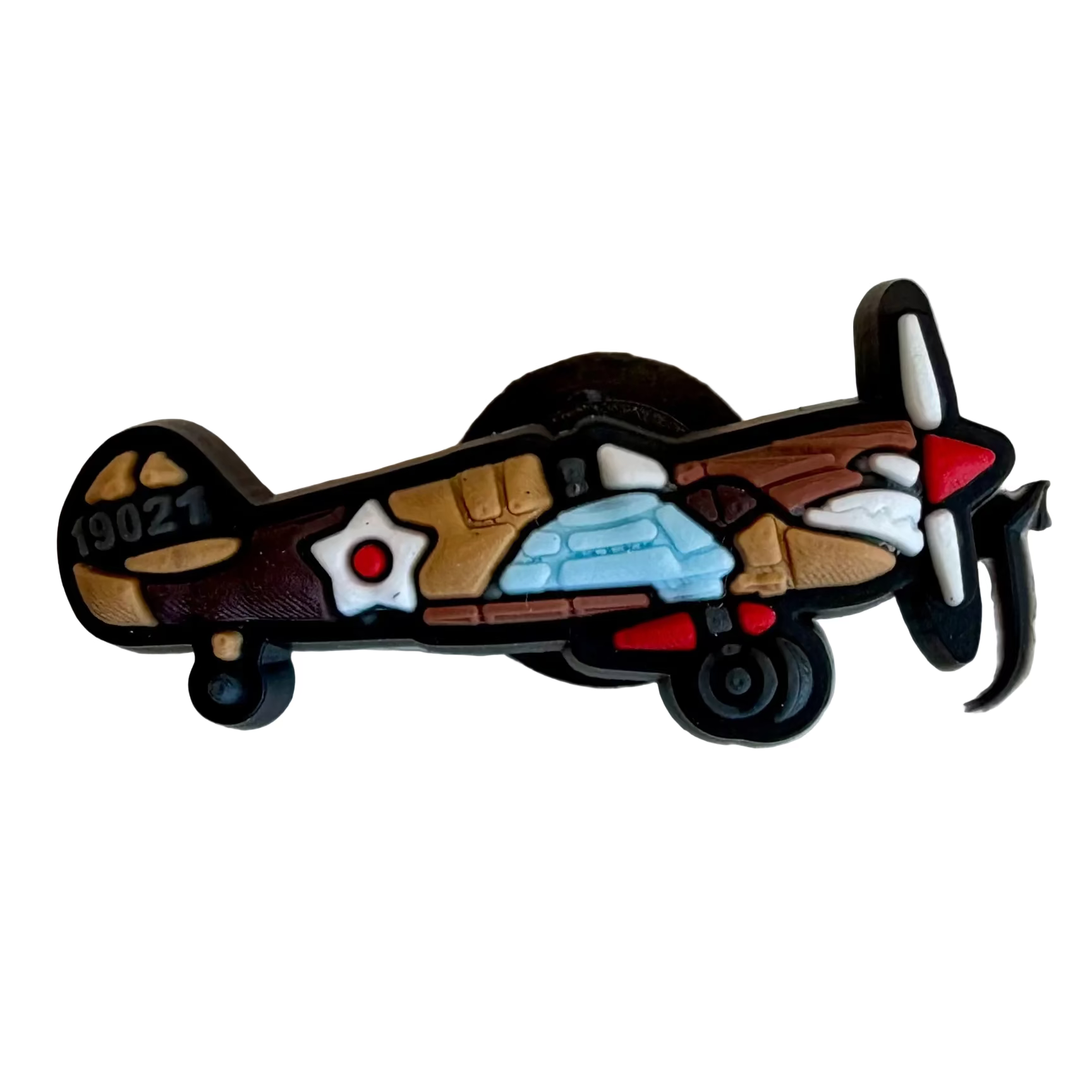 Spitfire Plane Shoe Charm