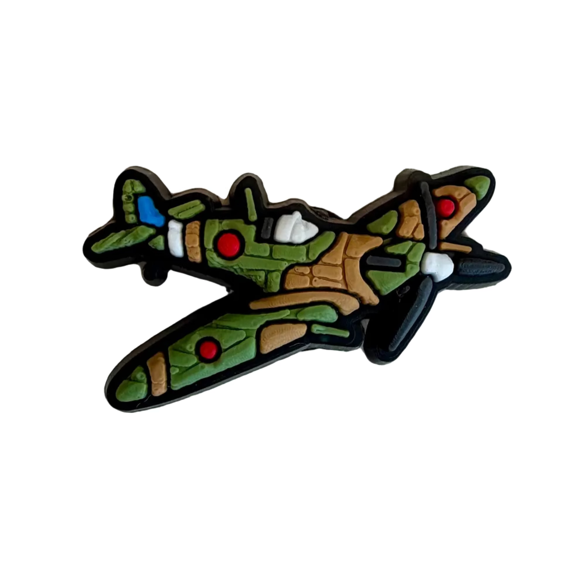 Spitfire Plane Shoe Charm