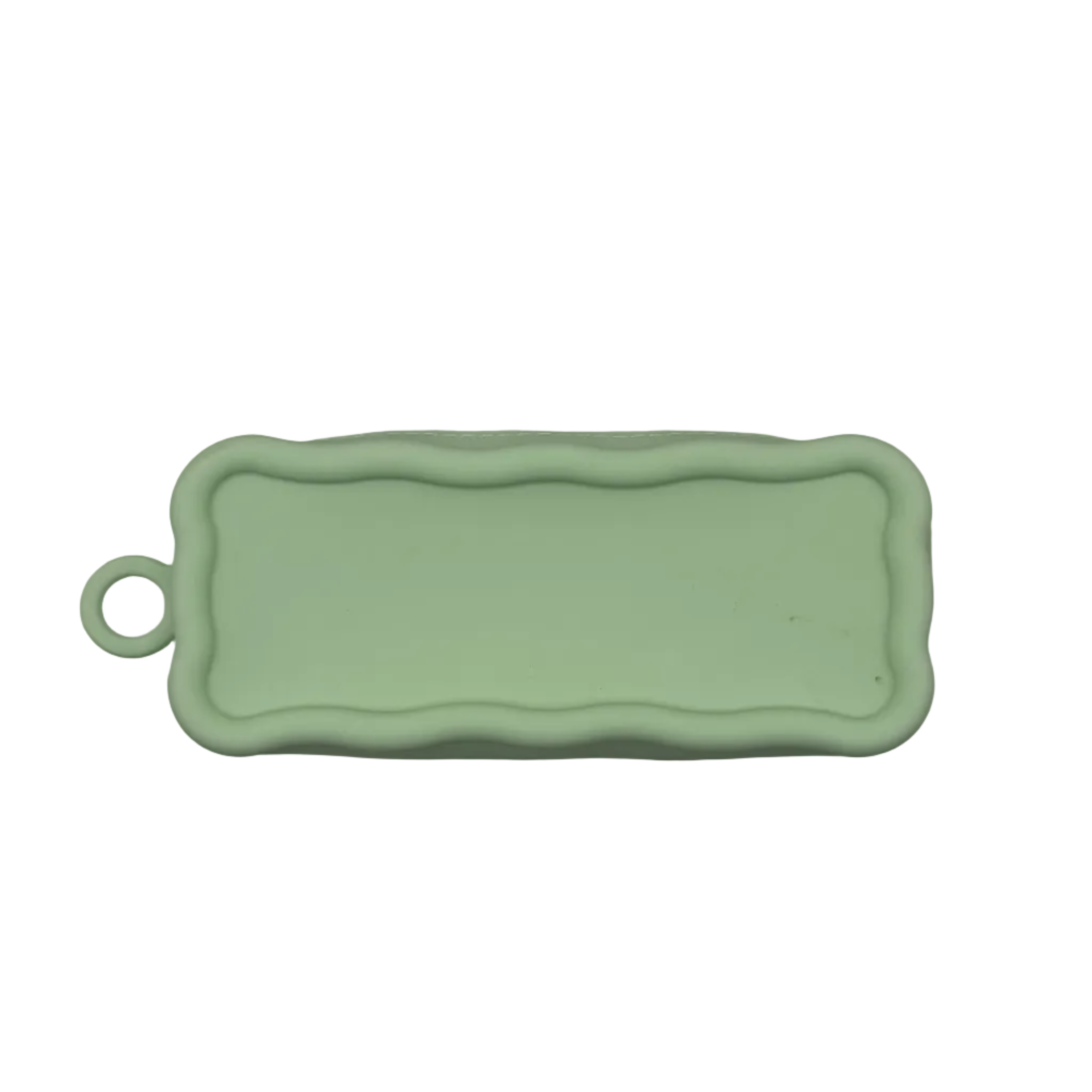 Light Green Acrylic Charm Pencil Case