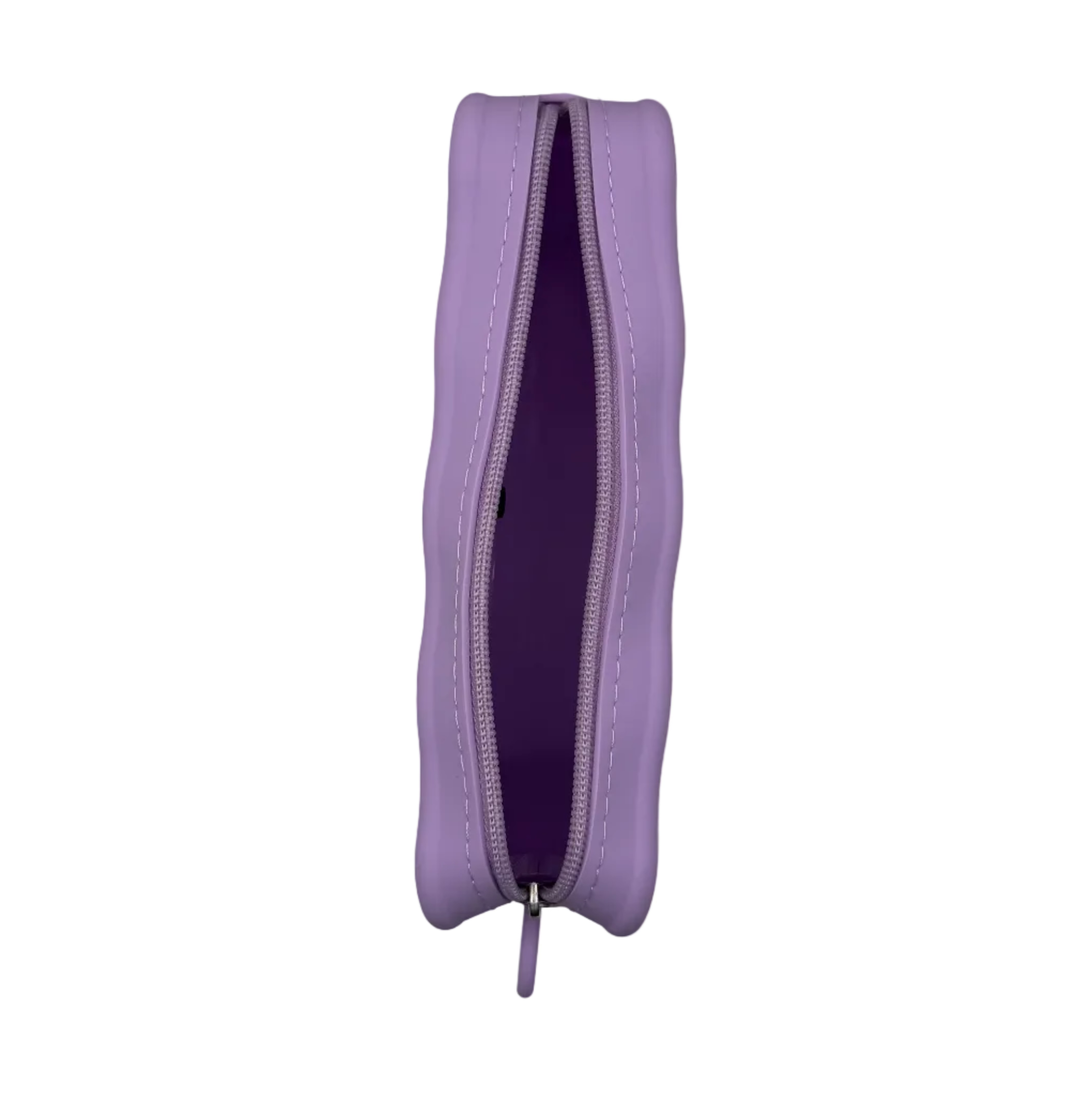 Purple Acrylic Charm Pencil Case