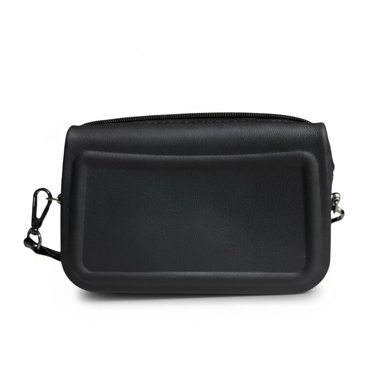 Over Shoulder Charm Bag BLACK
