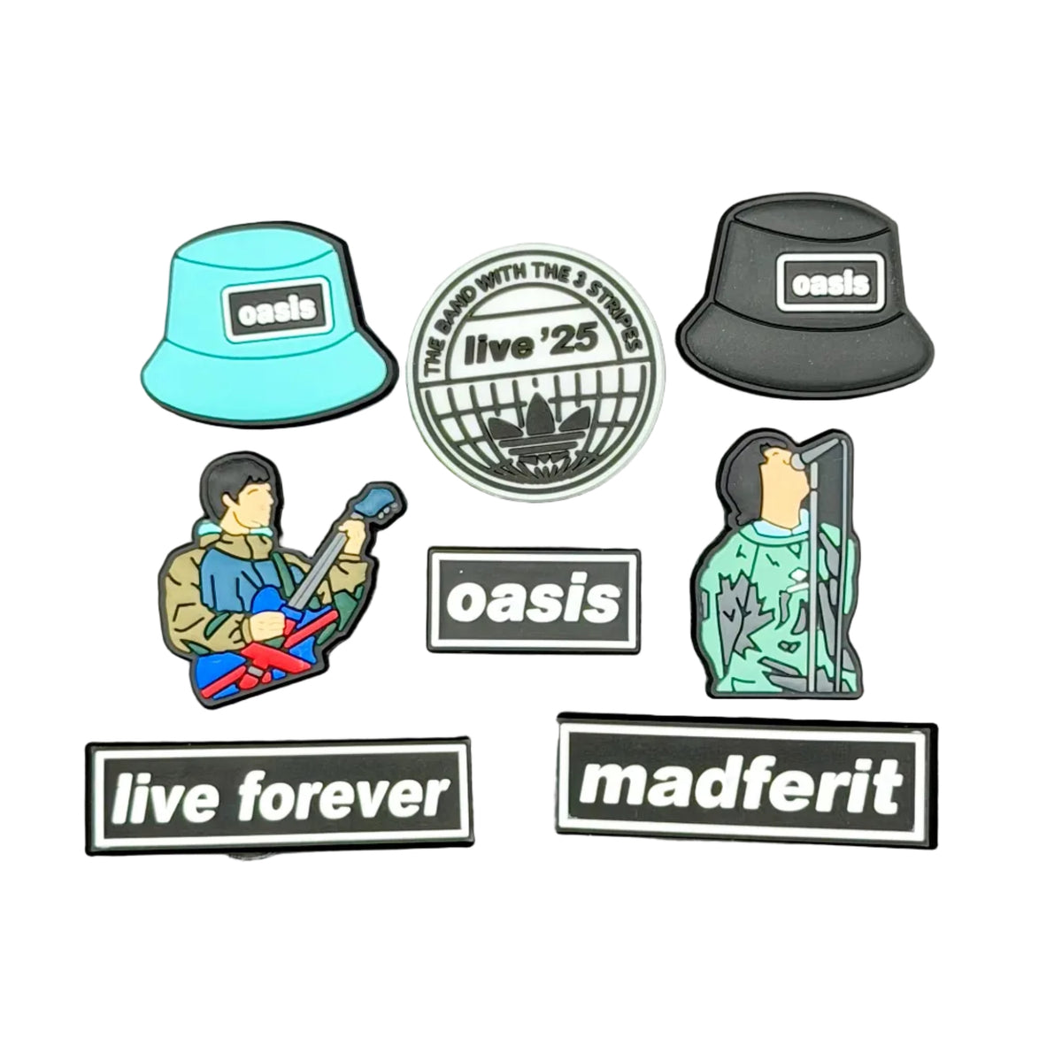 Oasis Bundle 8 Shoe Charms