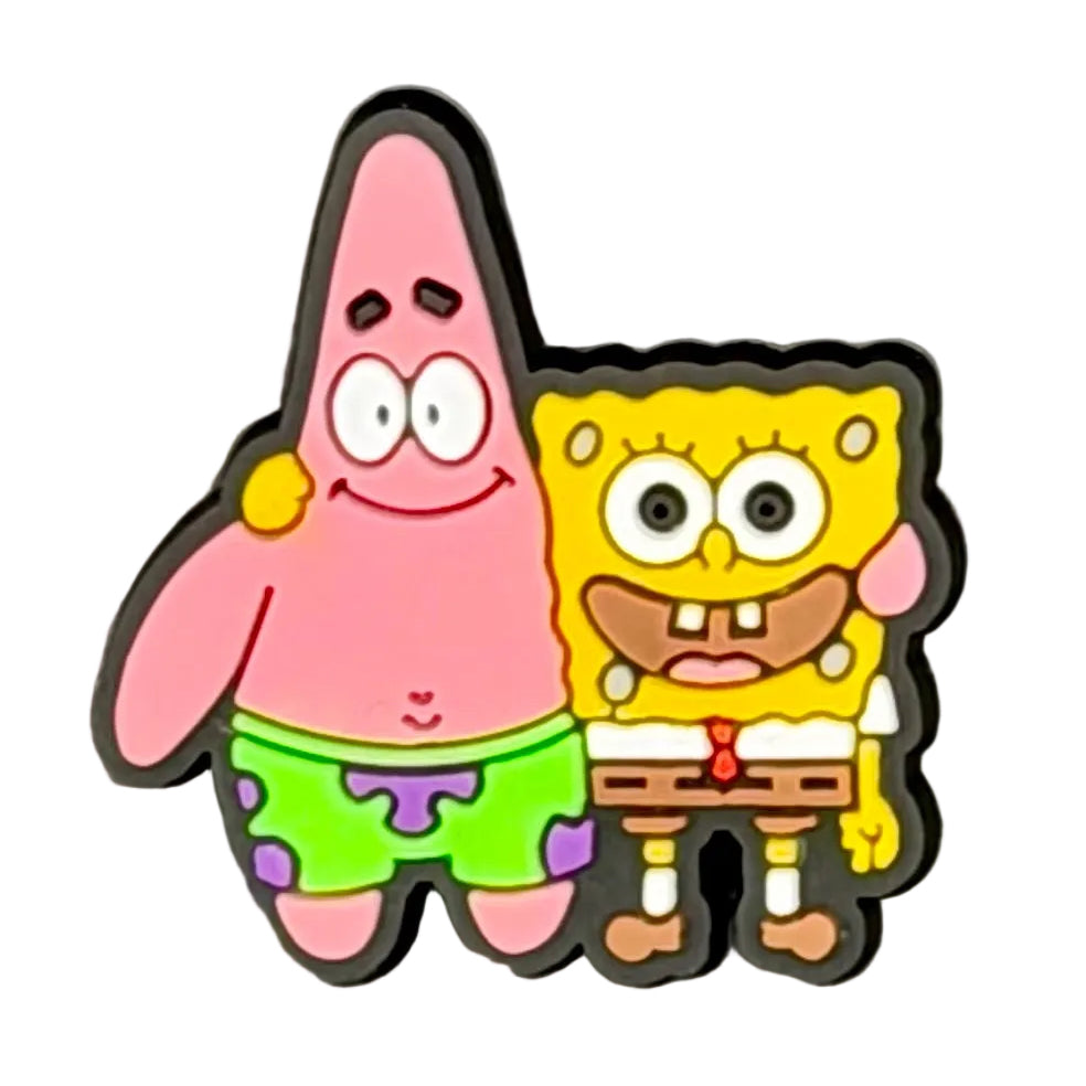 Spongebob & Patrick Star Shoe Charm