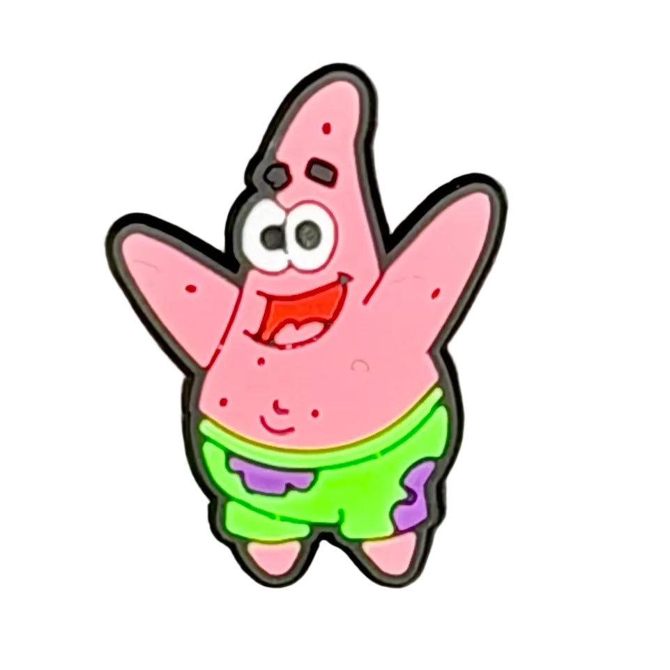 Patrick Star Shoe Charm