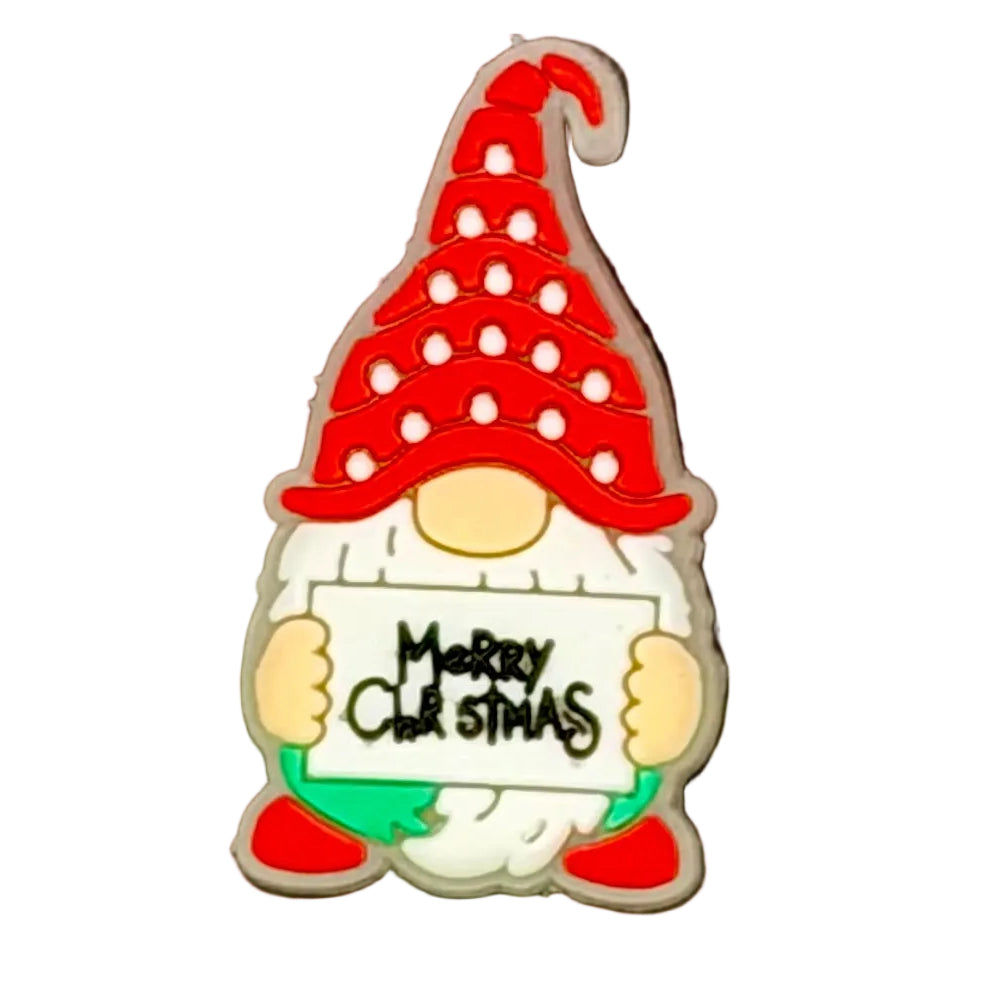 Merry Christmas Gonk Shoe Charm