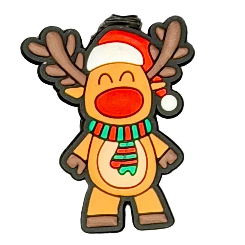 Christmas Reindeer Shoe Charm