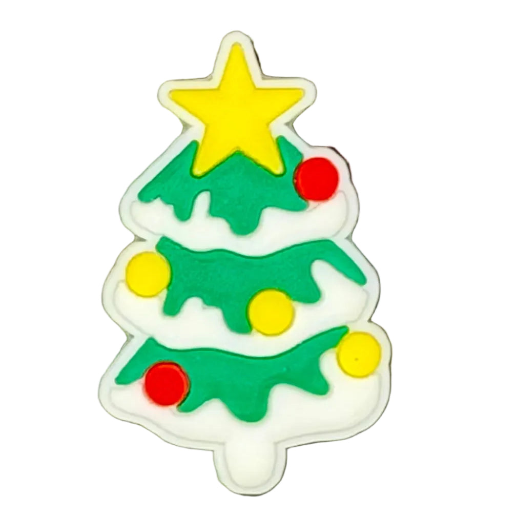 Christmas Tree Shoe Charm