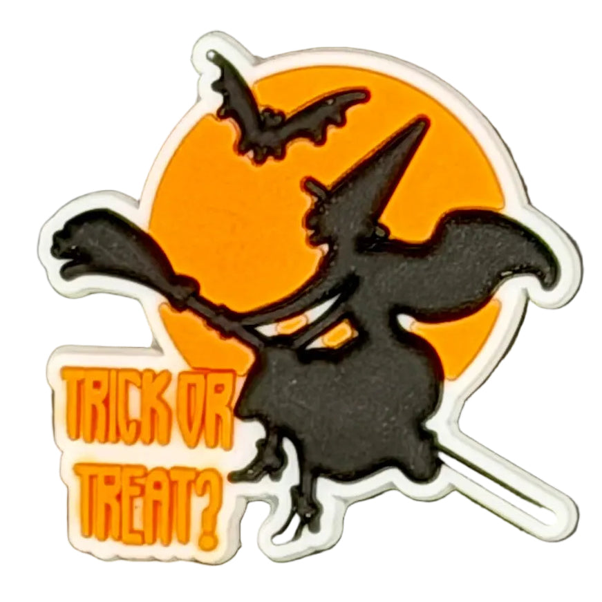 Halloween Witch Shoe Charm