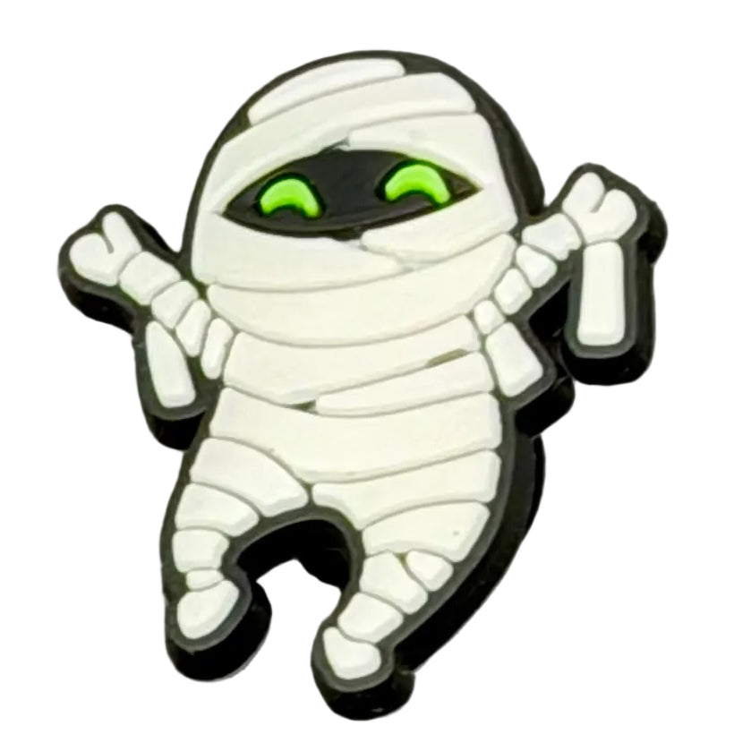 Halloween Mummy Shoe Charm