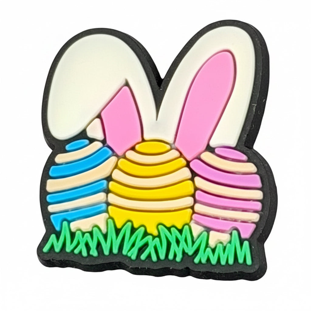 Easter Bunny Ears Shoe Charm