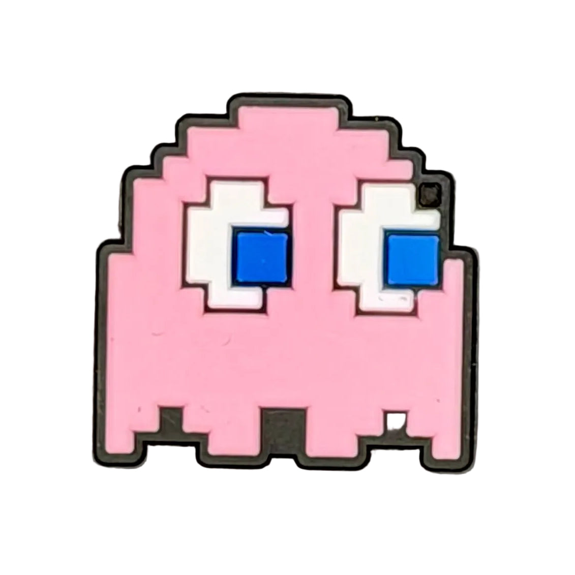 Pac-man Pink Ghost Shoe Charm