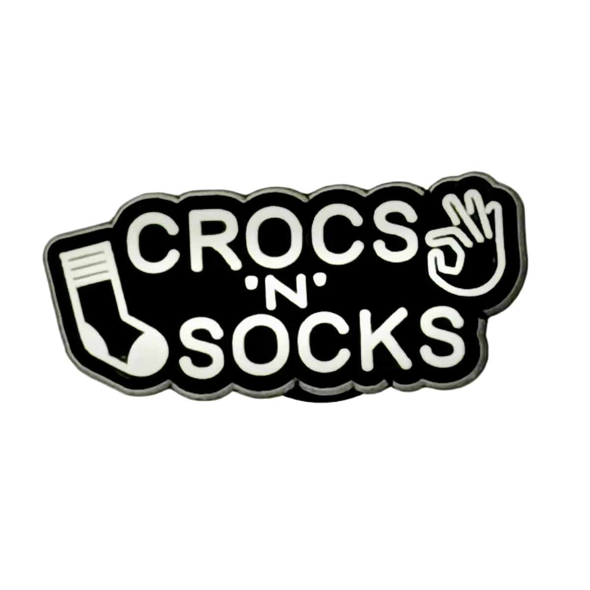 Crocs & Socks Shoe Charm
